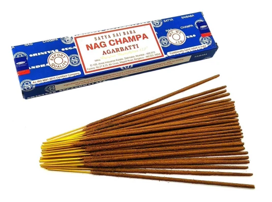 Nagchampa (Нагчампа) (40 грм.) (Satya) масала благовоние купить в интернет магазине подарков ПраздникШоп