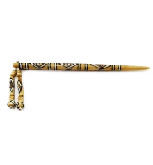 Заколка для волос костяная бежевая (15.5 см) A купить в интернет магазине подарков ПраздникШоп