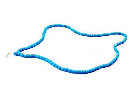 Бусы бирюзовые (34 см) купить в интернет магазине подарков ПраздникШоп