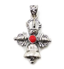 Подвеска «Ваджра с колокольчиком» (3.5×2.5×1 см) купить в интернет магазине подарков ПраздникШоп