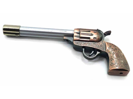 Зажигалка газовая турбо «Кольт» (15×6×1.5 см) купить в интернет магазине подарков ПраздникШоп