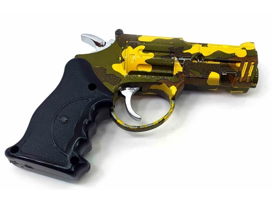 Зажигалка газовая турбо с лазерной указкой «Пистолет» (10×8×1.5 см) купить в интернет магазине подарков ПраздникШоп