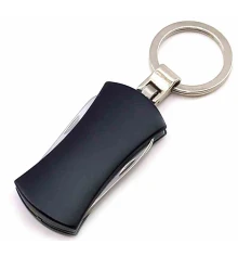 Нож-брелок маникюрный набор черный (4 в 1) (10×3×1.5 см) купить в интернет магазине подарков ПраздникШоп