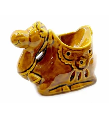 Аромалампа керамическая «Верблюд» коричневый (9×10×6 см) купить в интернет магазине подарков ПраздникШоп