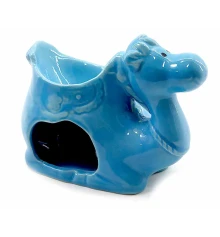 Аромалампа керамическая «Верблюд» синий (9×10×6 см) купить в интернет магазине подарков ПраздникШоп