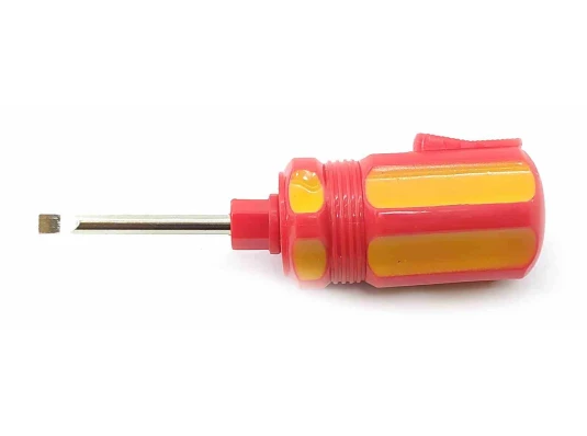 Зажигалка газовая «Отвертка» красная (10×2.5×2.5 см) купить в интернет магазине подарков ПраздникШоп