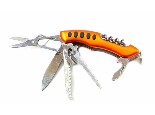 Нож складной с набором инструментов (11 в1) (8 см) A купить в интернет магазине подарков ПраздникШоп