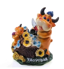 Коровы копилка (10×8×7 см) A купить в интернет магазине подарков ПраздникШоп