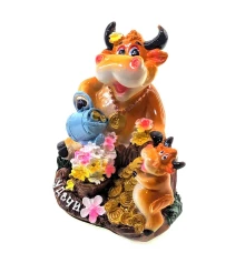 Коровы копилка (10×8×7 см) C купить в интернет магазине подарков ПраздникШоп