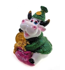 Корова копилка (13×10×10 см) C купить в интернет магазине подарков ПраздникШоп