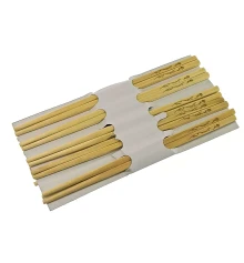 Палочки для еды бамбуковые (10 пар) (28×14×2 см) купить в интернет магазине подарков ПраздникШоп