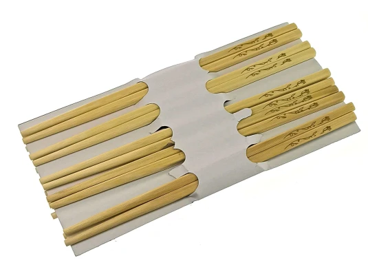 Палочки для еды бамбуковые (10 пар) (28×14×2 см) купить в интернет магазине подарков ПраздникШоп