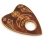 Спиритическая указка для спиритической доски OUIJA, темная (14×11.5×0.8 см)