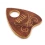 Спиритическая указка для спиритической доски OUIJA, темная (14×11.5×0.8 см)