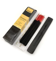 Cinnamon 40 Stiks with Incense Holder (Благовония 40 штук с деревянной подставкой) (Tulasi) купить в интернет магазине подарков ПраздникШоп