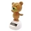 Мишка танцующий на солнечной батарее светло коричневый (Flip Flap) (10.5×6×6 см) купить в интернет магазине подарков ПраздникШоп