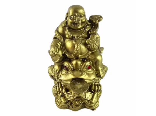 Статуэтка Хотей «Магия богатства» (7.7×6.3×4.7 см) купить в интернет магазине подарков ПраздникШоп
