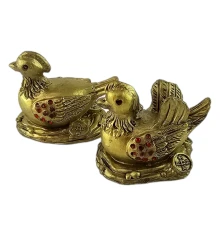 Статуэтки Утки-мандаринки «Золотые крылья успеха» (6×5×4 см) купить в интернет магазине подарков ПраздникШоп
