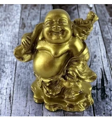 Хотей с тыквой горлянкой (8.5×8×5.5 см) купить в интернет магазине подарков ПраздникШоп