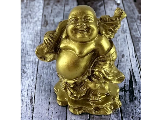 Хотей с тыквой горлянкой (8.5×8×5.5 см) купить в интернет магазине подарков ПраздникШоп