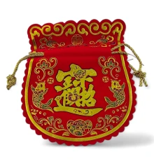 Мешочек для денег «Карпы Кои» (20×17 см) купить в интернет магазине подарков ПраздникШоп