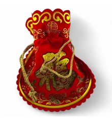 Мешочек для денег «Карпы Кои» (20×17 см) купить в интернет магазине подарков ПраздникШоп