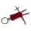 Ніж-брелок манікюрний набір червоний (4 в 1) (10×3×1.5 см)