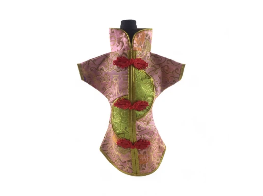 Чехол на бутылку розовый «Кимоно» (28×25 см) купить в интернет магазине подарков ПраздникШоп