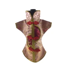 Чехол на бутылку розовый «Кимоно» (28×25 см) купить в интернет магазине подарков ПраздникШоп