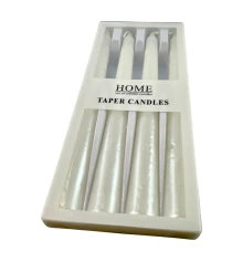 Свечи «HOME» набор из 4 штук (19.5 см) купить в интернет магазине подарков ПраздникШоп