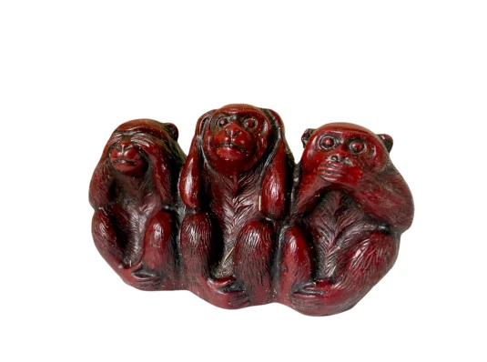 Обезьяны каменная крошка «Не вижу купить в интернет магазине подарков ПраздникШоп