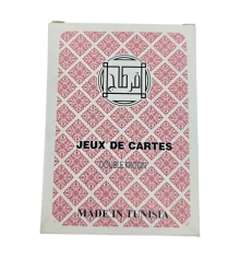 Карты игральные красная рубашка «Jeux De Cartes RAMI » купить в интернет магазине подарков ПраздникШоп