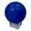 Шар хрустальный на подставке синий (d-4.9 см) купить в интернет магазине подарков ПраздникШоп