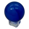 Куля кришталева на підставці синя (d-4.9 см)