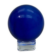 Шар хрустальный на подставке синий (d-4.9 см) купить в интернет магазине подарков ПраздникШоп
