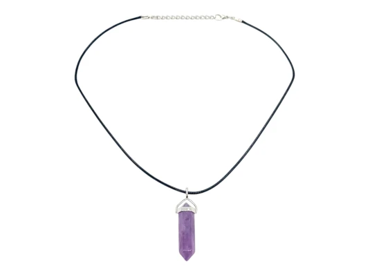 Ожерелье с кулоном из аметиста купить в интернет магазине подарков ПраздникШоп