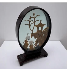 Декоративная миниатюра в овальной рамке (11.5×12×3 см) купить в интернет магазине подарков ПраздникШоп