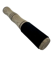 Резонатор деревянный с кожей для поющей чаши/колокольчика (19 см) купить в интернет магазине подарков ПраздникШоп