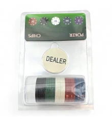 Покерные фишки (30 фишек+1) (d-4 см) купить в интернет магазине подарков ПраздникШоп