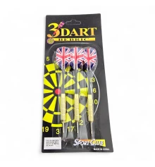 Дротики для дартса с металлическим острым наконечником купить в интернет магазине подарков ПраздникШоп