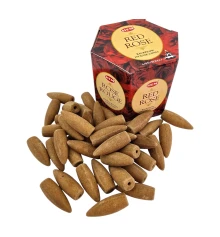 Red Rose Backflow (Красная Роза) (Hem) 40 шт. конусы купить в интернет магазине подарков ПраздникШоп