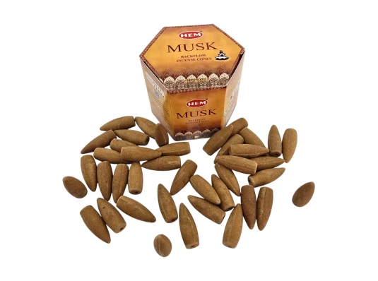 Musk Backflow (Муск) (Hem) 40 шт. конусы купить в интернет магазине подарков ПраздникШоп