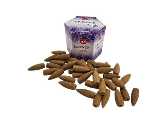 Lavender Backflow (Лаванда) (Hem) 40 шт. конусы купить в интернет магазине подарков ПраздникШоп