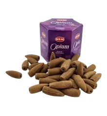 Opium Backflow (Опиум) (Hem) 40 шт. конусы купить в интернет магазине подарков ПраздникШоп