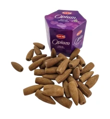 Opium Backflow (Опиум) (Hem) 40 шт. конусы купить в интернет магазине подарков ПраздникШоп