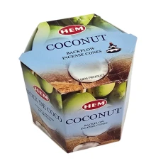 Coconut (Кокос) (Hem) 40 шт. конусы купить в интернет магазине подарков ПраздникШоп