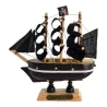 Модель парусника на подставке «Пиратский корабль» (10×10×2.5 см)