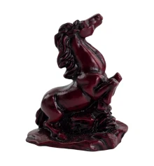 Конь каменная крошка коричневый (9.6×8.3×3.5 см) купить в интернет магазине подарков ПраздникШоп