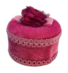 Шкатулка розовая (7×10×10 см) купить в интернет магазине подарков ПраздникШоп