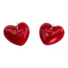 Свечи плавающие «Сердечки Love» (2 шт.) красные (13.5×7.5×4 см)